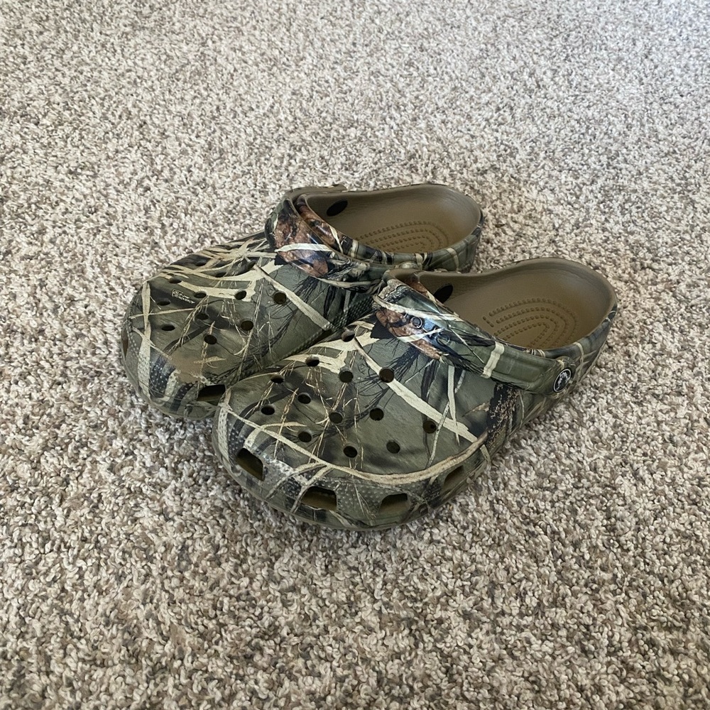Camo Crocs